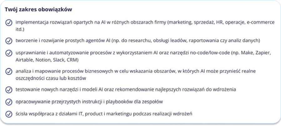 Oferta pracy